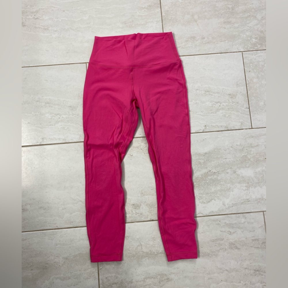 Hot pink Align leggings